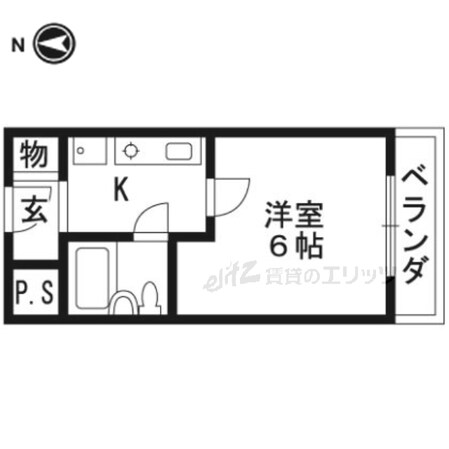 セルフハイム茨木の物件間取画像